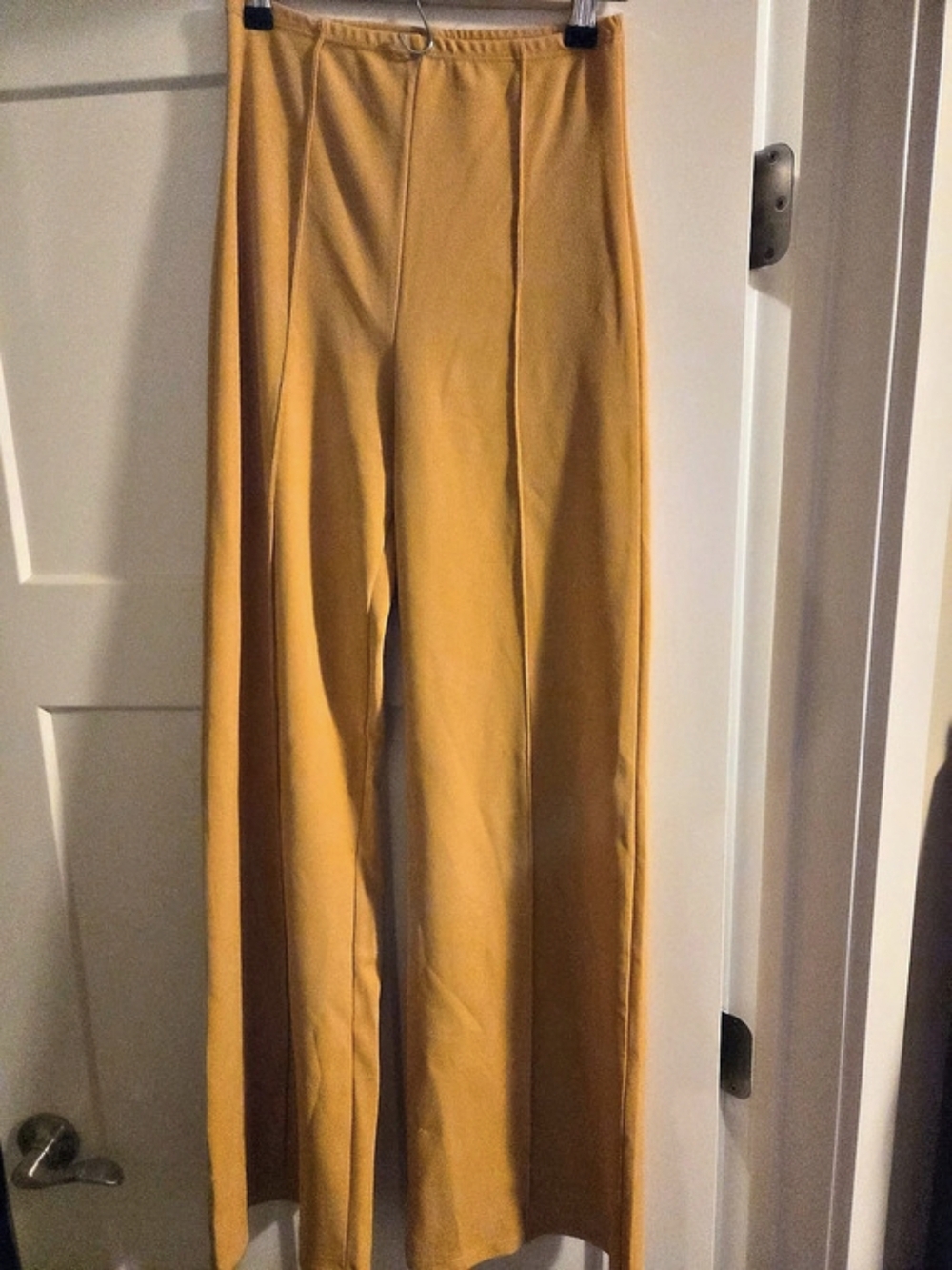 Yellow Flare Pants